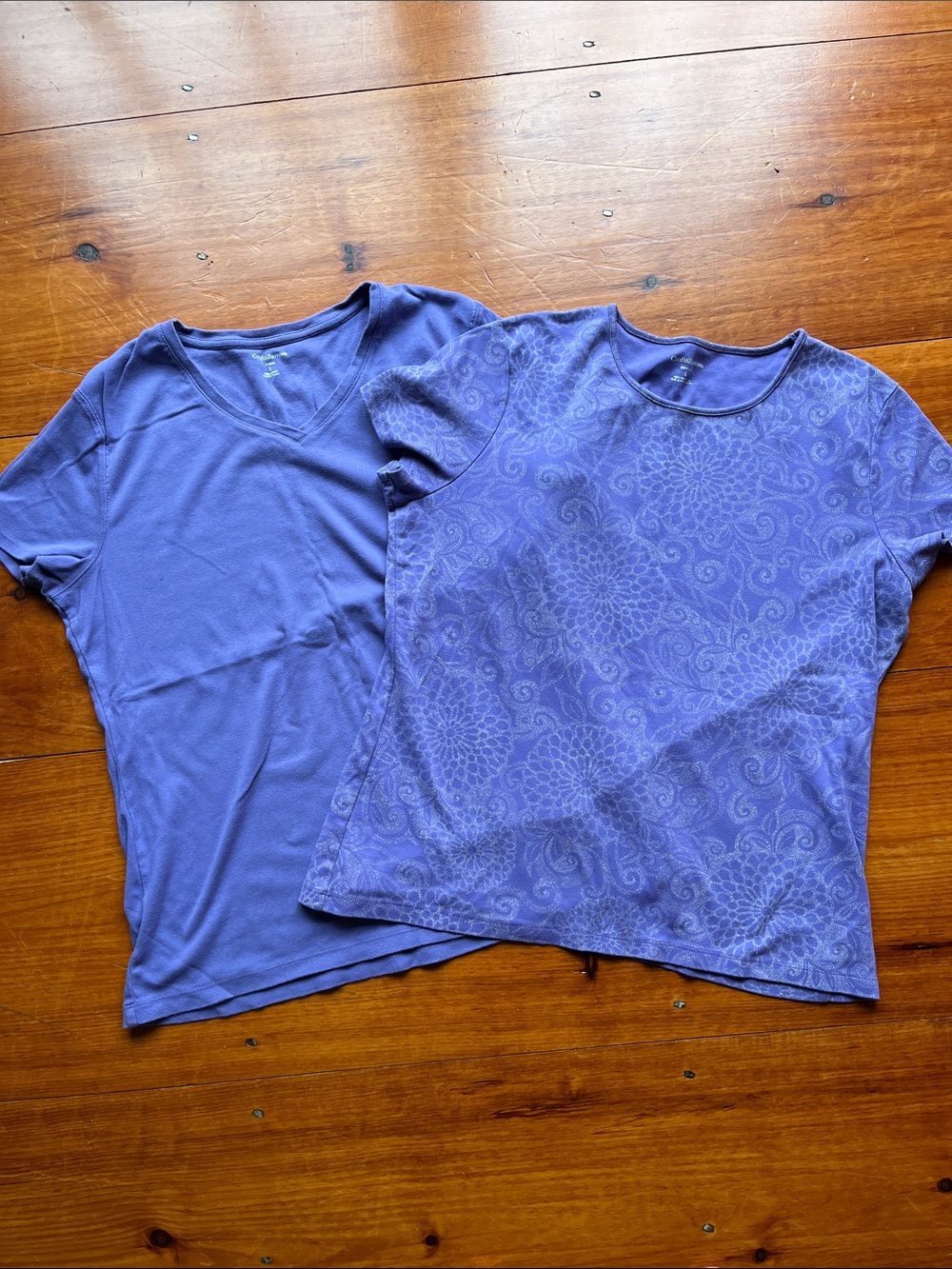 Bundle of 2 Croft & Barrow Tees
